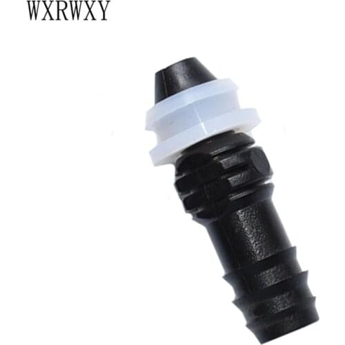 Greenhouse16mm to the16mm hose connector Rubber ring Irrigation drip tape straight barb adapter 6pcs