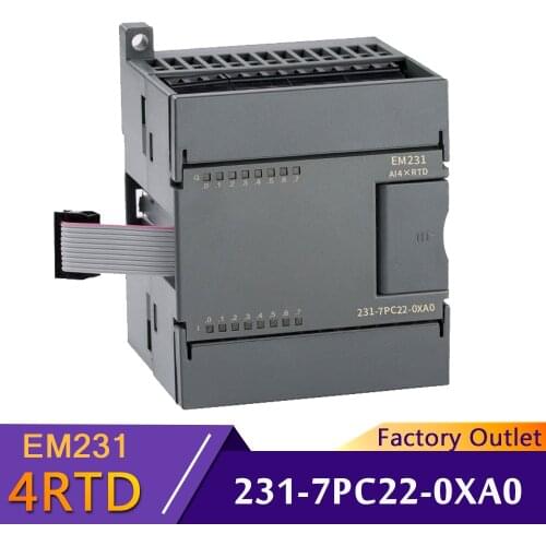 Compatible Siemens S7-200 4RTD EM231 4Input Analog Expansion Module 6ES7 231-7PC22-0XA0 Thermal Resistance