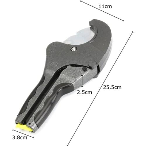 20-63mm Pipe Cutter Aluminum Alloy Body Stainless Steel Blade Scissors Tube Cutter Tool For PVC PU PPR PE Plastic Pipe Cutting