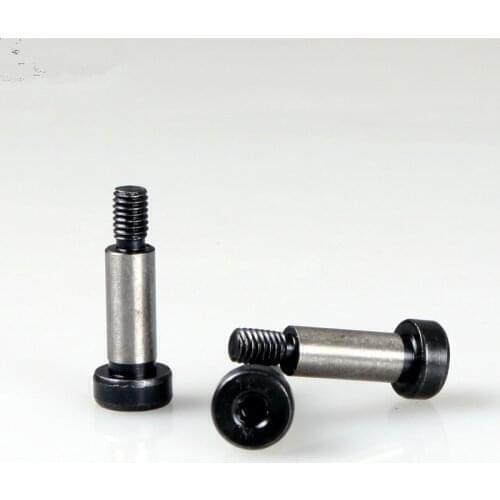 2PCS 8*12-8*100(M6-1.0) Stop Bolt Hex Head Shoulder Screw Stopper Bolt Screws Bolt Rod Class12.9