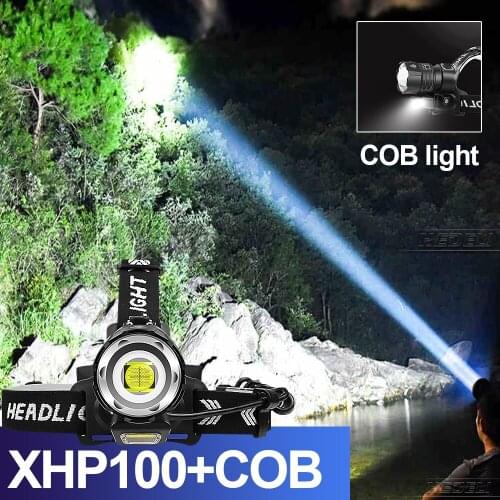 400000 lm xhp100 led headlight xhp70.2 high power headlight torch usb 18650 rechargeable xhp50.2 zoom head lamp waterproof lamp