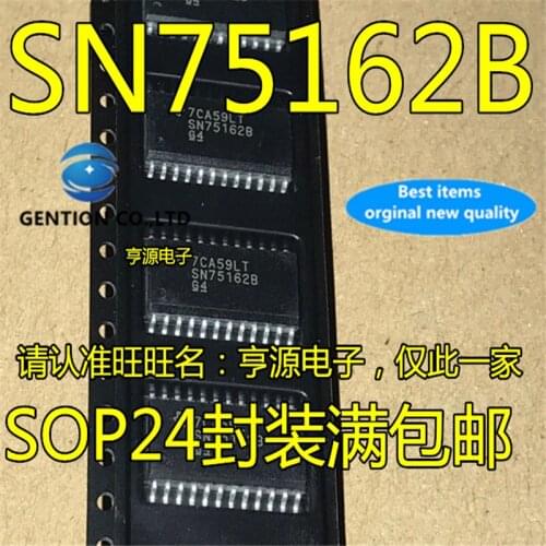 5Pcs SN75162BDWR SN75162BDW SN75162B SOP24 in stock 100% new and original