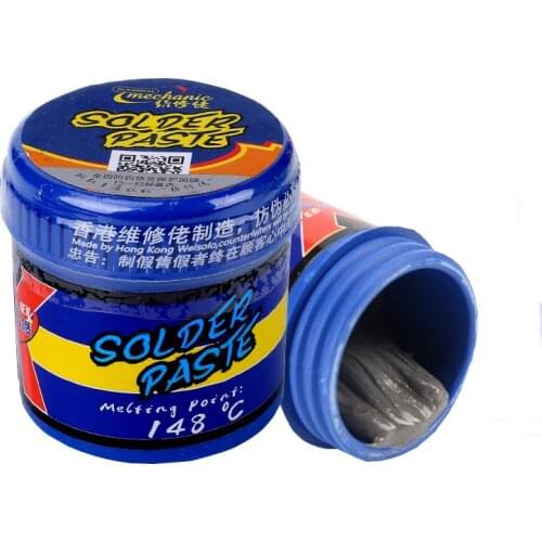 MECHANIC Lead Free Solder Paste Low Temperature148 Degrees Flux Paste dedicated for iPhone X/XS/XR/ XSMAX Motherboard PCB Repair