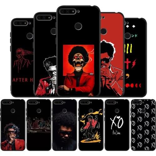 The Weeknd Black TPU Silicone Soft Phone Case For Honor 8X 9 8 10 20 30 Lite Pro MATE 9 10 20 30 Pro Lite
