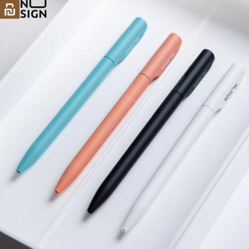 Youpin Nusign Pen With Black 0.5mm Refill Neutral Pen Colorful Pens with Black Refill Rotary switch Smooth Writing
