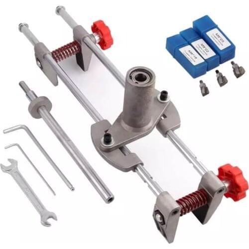 Wooden door slotter locksmith special wooden door opener puncher quick positioning plate puncher