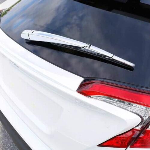 For Toyota C-HR CHR 2016 2017 2018 ABS Chromed Rear Window Wiper Decorative Cover Trim Car Accessories