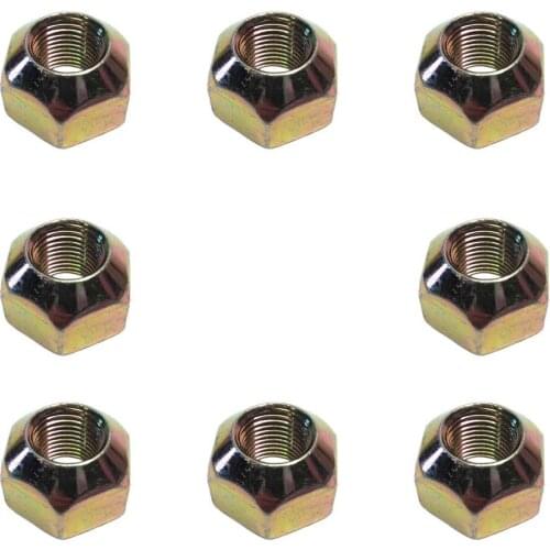 Holdwell Set of 8 Lug Nuts 6564669 for Bobcat 500 530 540 542 543 553 600 610 611 620 741 742 743 751 753 763 773 863 873 883