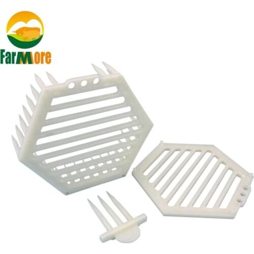 Needle Queen Bee Cage Plastic Prisoner King Cage Anti Bee King Escape Multi function Control King Cage