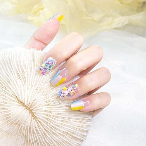 Summer New Fruit Nail Art Jewelry 3D DIY Strawberry Cute Smiley Face Yellow Pink Blue Giraffe Lovely Cartoon Manicure Decoration
