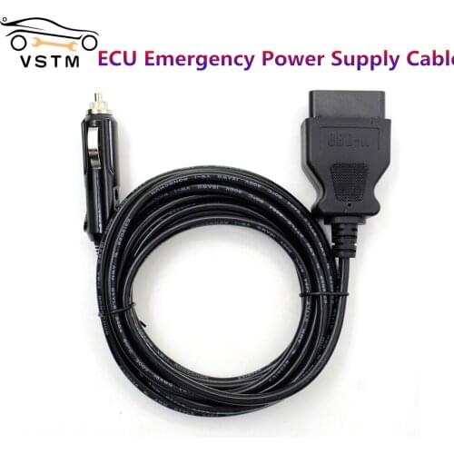 Newly 12V DC Power Source Supply Cable Memory Saver ECU Power Interface/Connector OBD2 Vehicle ECU Emergency Power Free Shipping
