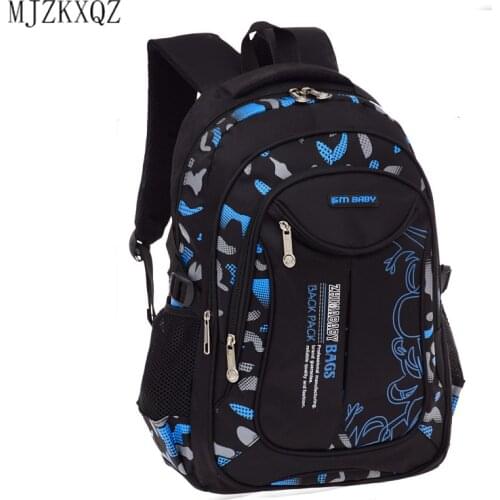 6-13 Year Old Children Quality School Bag Kids Waterproof Backpack For Teenagers Boys Large Capacity Schoolbags Mochila Infantil