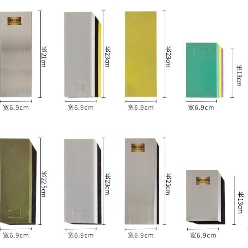 8pcs/set Hand held grinding board grinding water sand pad sandpaper polishing artifact