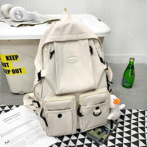 High-value schoolbag Korean Harajuku ulzzang Japanese high school student junior high school student ins wind backpack female