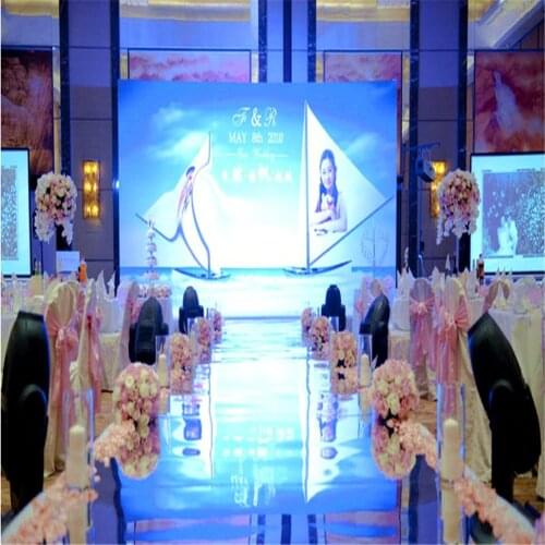 Wedding Centerpieces favor white color Mirror Carpet Aisle Runner 1M 1.2M 1.5M 2M wide wedding backdrop dance floor Decoration