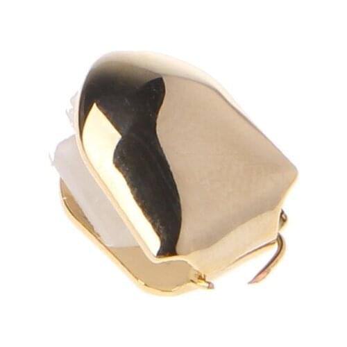 Comfort Custom Gold Sliver Small Single Tooth Cap Grill Hip Hop Teeth Grill Dropshipping