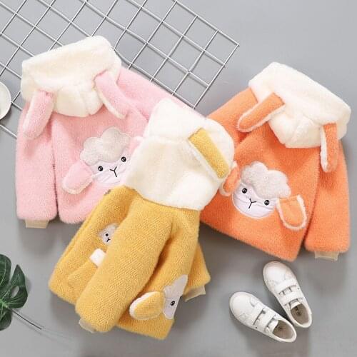 Girls Winter Outerwear Children Wool Thick Coat For Baby Girl Kids Warm Long Jackets Clothes Teenager Fashon Outfits Overcoat