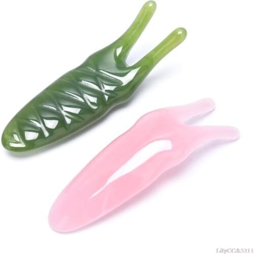 New Resin Beeswax Gua Sha Board Head Nose Eyes Face Wrinkle Lifting Beauty Tool 1 Pieces