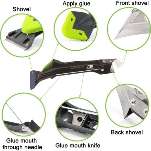 Creative New Plastic Hydraulic pressure Pot Pan Brush Scrubber Cleaning Cleaner Tool Kitchen tools Kitchen essential Multicolor