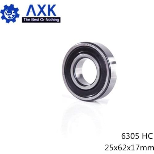 6305 Hybrid Ceramic Bearing 25*62*17 mm ABEC-1 ( 1 PC) Industry Motor Spindle 6305HC Hybrids Si3N4 Ball Bearings 3NC 6305RS