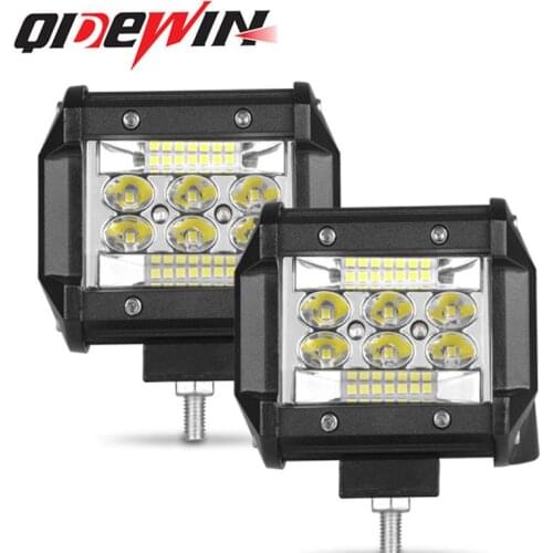 Automotive LED work light new three eye 4-inch 20led 60W off-road vehicle modified spotlight