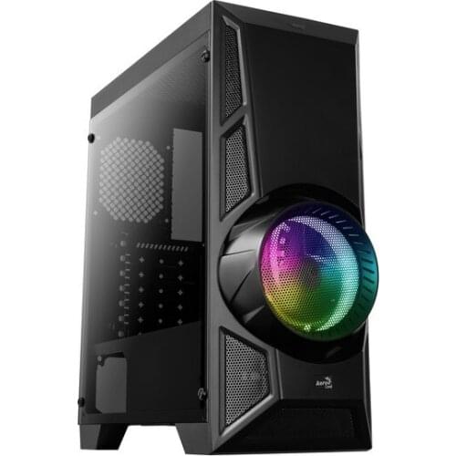 Micro ATX / Mini ITX / ATX Midtower Case Aerocool Aero Engine RGB LED Black