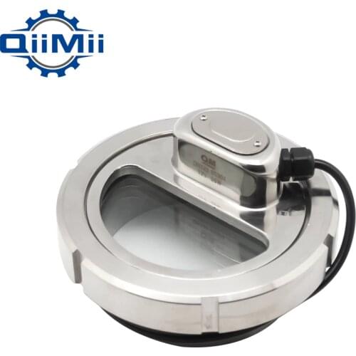 DN100-DN150 SS304 Tank Sight Glass with Light DC 12V or DC24V