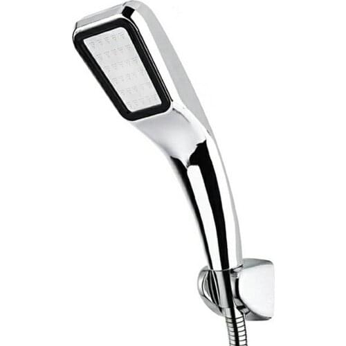 300 Holes Pressure Water Booster Saving Square Shower Head ABS Bathing Sprayer Spa Bathroom Handheld Shower Filter