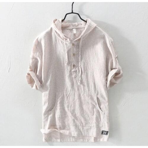 Helisopus Men's T-shirts With A Hood