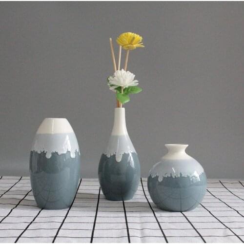 Home Decoration Ceramic Vase Home Living Room Decoration Vase Ceramic Products Room Decoration Decorative Vase