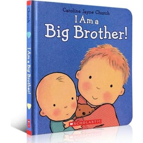 I Am a Big Brother Picture Book Education Hardcover Book Childrens Learning English Montessori Classroom Educational Toys