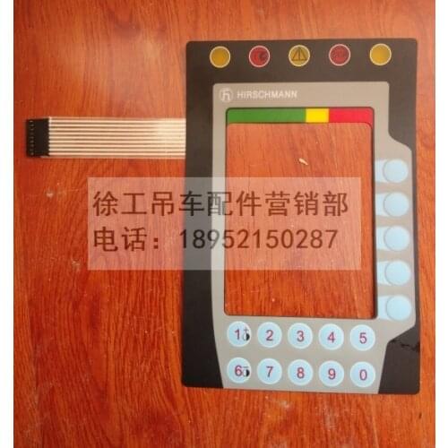 XCMG crane computer accessories display buttons Hirschmann