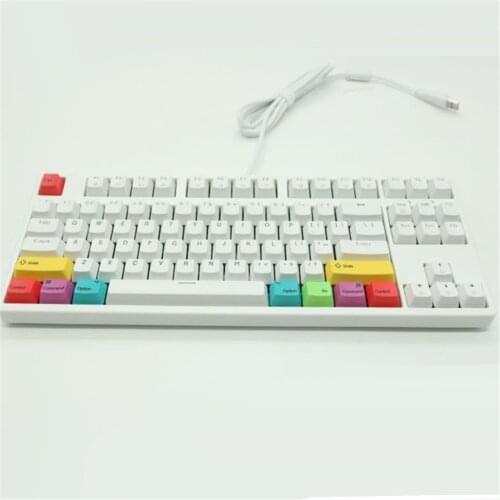 Mac/WIN Mechanical Keyboard Keycaps OEM Profile PBT CMYK Modifiers 10 Key Keycap