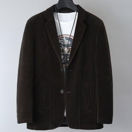 Mens suit jacket spring and autumn style Korean Slim small suit mens suit business casual suit mens jacket men clothing