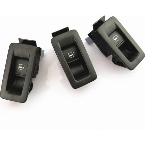 TUKE 1-3Set Side Window Glass Adjustment Switch +Panel Frame For VW Passat Touran Tiguan Sharan Jetta 5 Golf Touareg 1KD959855