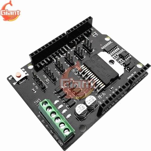 L298NH Motor Drive Expansion Board For Arduino UNO R3 MEGA2560 Dual Channel DC Motor Driver Shield L298NH Driving Module