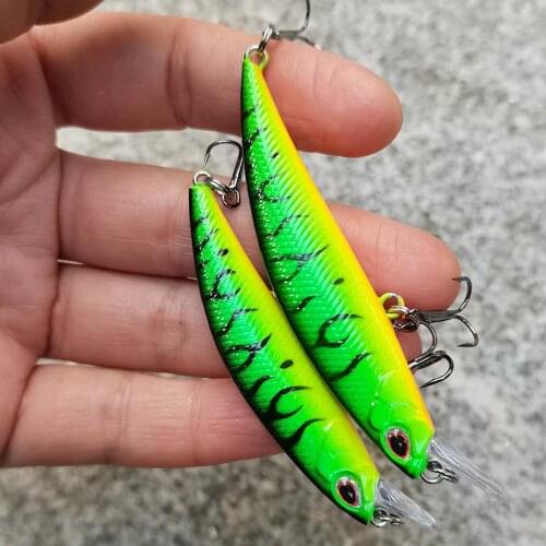 SEALURER Fast Sinking Minnow Fishing Lures 6.5cm 6.2g Jerkbait BassPike Carkbait Wobblers Swimbait Japan Hard Bait fishing bait
