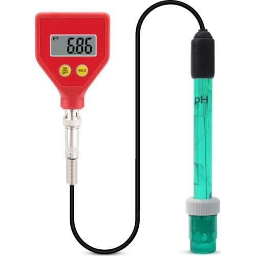 Yieryi PH-98105 PH Checker Digital PH Meter High Precision PH Analyzer Tester ATC for Aquarium, Hydroponics, Laboratory