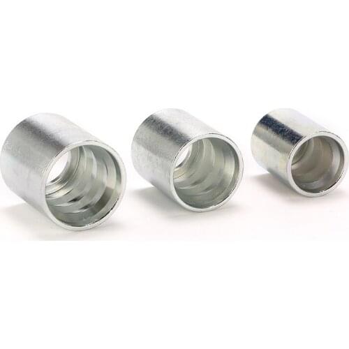 00200-24 Carbon Steel hydraulic hose ferrule for SAE100R2AT skive hose