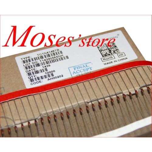 1N4148 DO-35 100% Original New Fast Switching Schottky Diode 100pcs