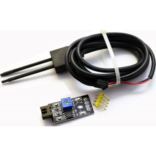 2PCS 3.3-12VDC DO AO double port soil moisture module/soil moisture detection/Corrosion probe for Arduino Soil humidity sensor