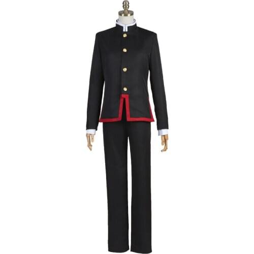 2020 Anime Toilet-Bound Hanako-kun Hanako Kun Cosplay Uniform Balck Full Set Custom Halloween Adult