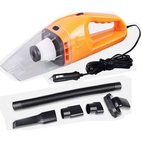 6 In 1 Handheld Vacuums New Car Vacuum 12V 120W Auto Vacuum Cleaner With 5m Power Cord Wet And Dry Large Suction