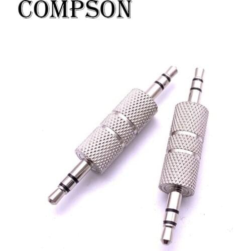 3.5mm Jack Audio Cable Adapter Male To Male Stereo Aux Plug Straight Converter For MP3 MP4 3.5mm Jack Connector For 3.5 Earphone