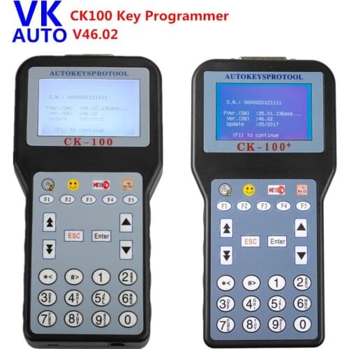 Hot Sale CK100 V46.02 Car Key Programmer With 1024 Tokens CK 100 46.02 Support Mutli Languages Free Shipping