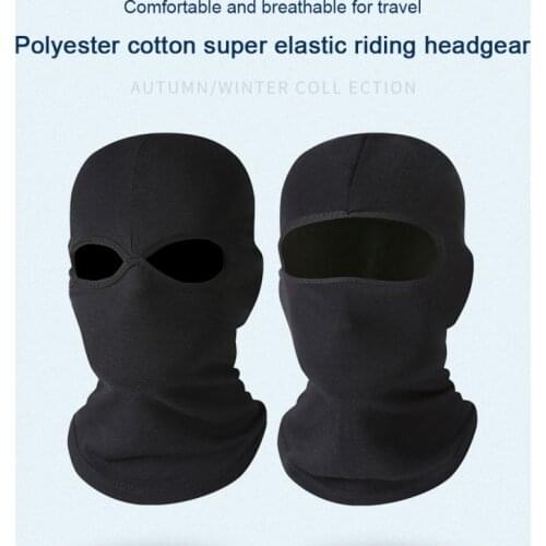 Balaclava Winter Caps Full Face Mask Outdoor Cycling Beanies Hats Casual Elastic Breathable Warm Windproof Cap