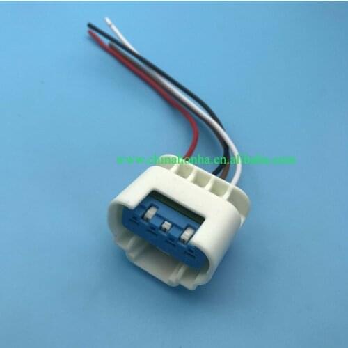 Free shipping 100pcs 4 pin 13527865 Knock Sensor Connector Wire harness Pigtail plug Automotive Connectors 4P GT280