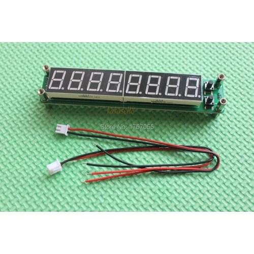 Blue RF Signal Frequency Counter Cymometer Tester 0.1-60MHz 20MHz ~ 2.4GH