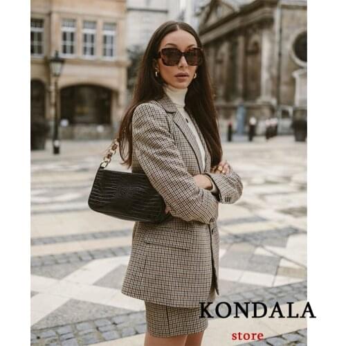 Женские джинсовые пиджаки KONDALA China At AliExpress