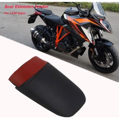New For 1290 Super 2020 Rear Fender Extender Mudguard Splash Guard Cover Motorcycle Accessories black